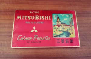 三菱鉛筆　レトロ鉛筆２種
