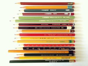 外国の鉛筆いろいろ